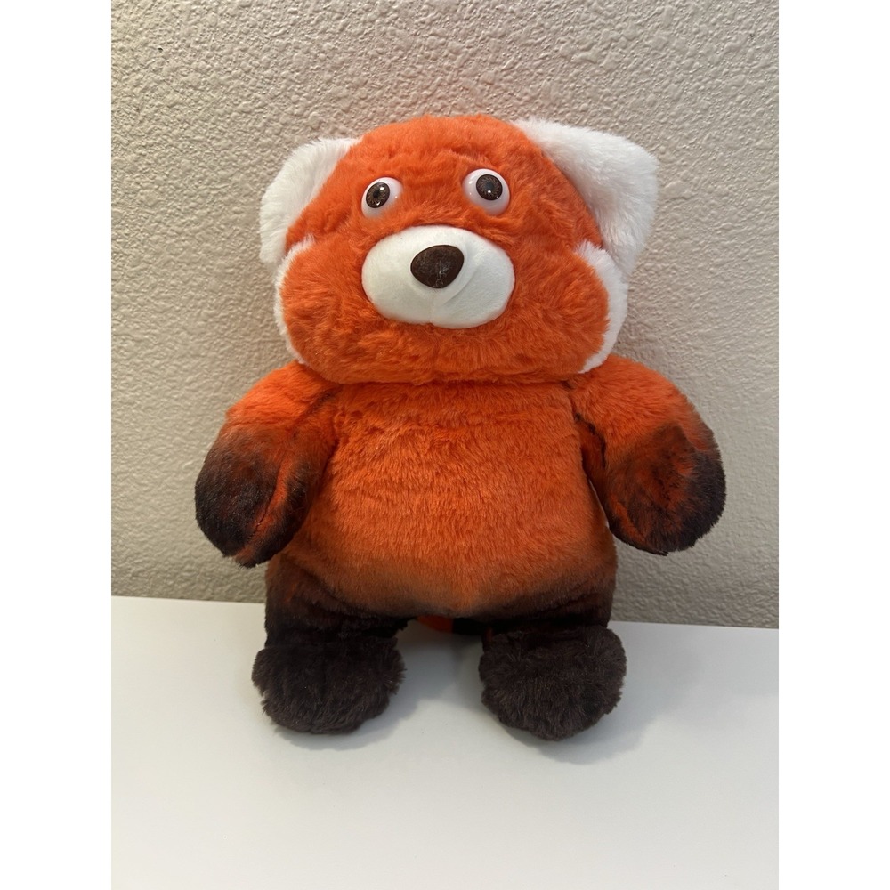 Disney Pixar Turning Red Movie Mei Panda Plush 12" Plus Disney Store Red